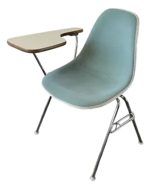Vintage Eames for Herman Miller DSS-Ta Tablet Arm Chair