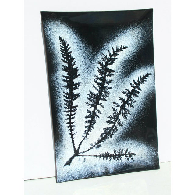 Artisan Enamel Desk Tray For Sale In New York - Image 6 of 6