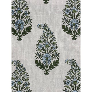 Katie Leede "Mughal Garden” Print – 9.5 Yards For Sale