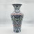 Handmade Ceramic Monumental Floor Vase (50cm) – Elaborate Ottoman Medallion Pattern – Grand Statement Decor For Sale - Image 6 of 8