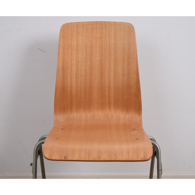 Mid-Century Industrial Dining Chair For Sale - Image 6 of 10