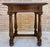 Early 20th Century Spanish Carved Walnut Side Table with One Drawer, 1940s For Sale - Image 17 of 18