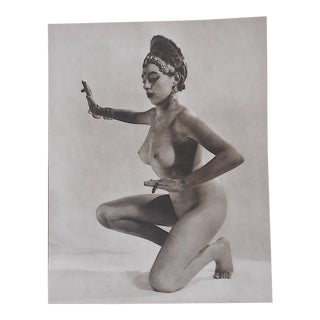 Vintage Silver Gelatin Nude Photograph For Sale