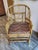 Billy Baldwin 1970s Vintage Brighton Pavilion Burnt Bamboo & Rattan Armchair For Sale - Image 4 of 16