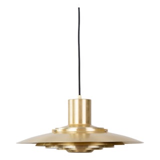 Vintage Danish P376 Pendant Lamp by Fabricius Kastholm for Nordisk Solar, 1964 For Sale