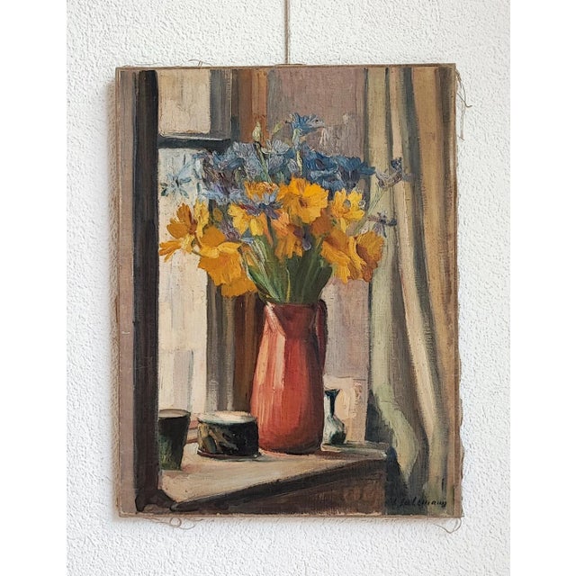 Painter born in 1887. Died in 1955. This piece has an attribution mark, I am sure that it is completely authentic and take...