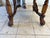 Antique Tiger Oak Square Dining Table With Claw Feet For Sale - Image 12 of 12