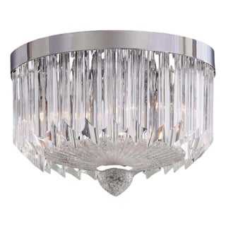 21st Century Murano Quadriedri Graniglia Flush Mount by Fabio LTD For Sale
