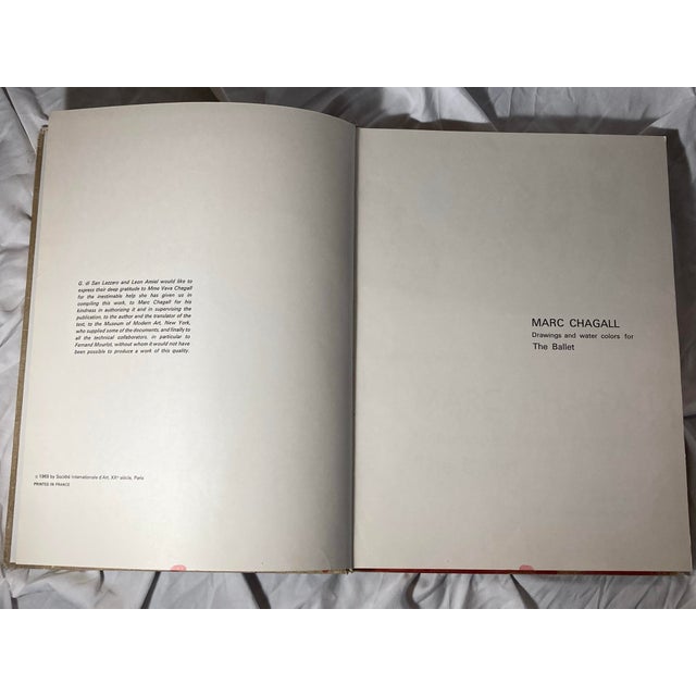 1960s Marc Chagall the Ballet Book 1969 Printed in France For Sale - Image 5 of 12