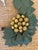 Metal Bronze and Brass Sculptural Grape/Lemon Leaf Wall Sconces For Sale - Image 7 of 12