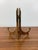 Vintage Pair of Solid Brass Hinged Plate / Art Display Easel For Sale In Las Vegas - Image 6 of 9