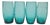 Vintage Cocktail Glasses by Sarnecki for Krosno Glassworks, Poland, 1970s, Set of 4 For Sale
