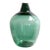 Vintage French Blown Glass Wide Neck Demijohn Carboy in Teal Green For Sale