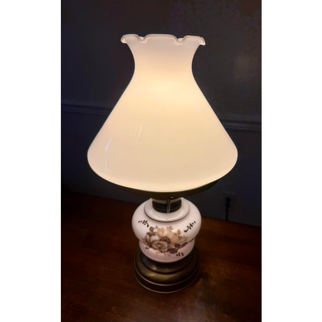 Metal Late 20th Century Leviton Hurricane Lamp For Sale - Image 7 of 12