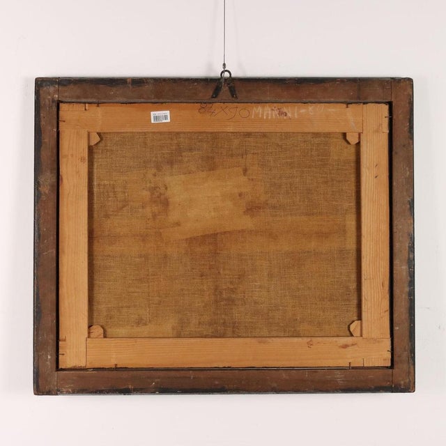 The Holy Family with Saints, Oil on Canvas For Sale - Image 11 of 12