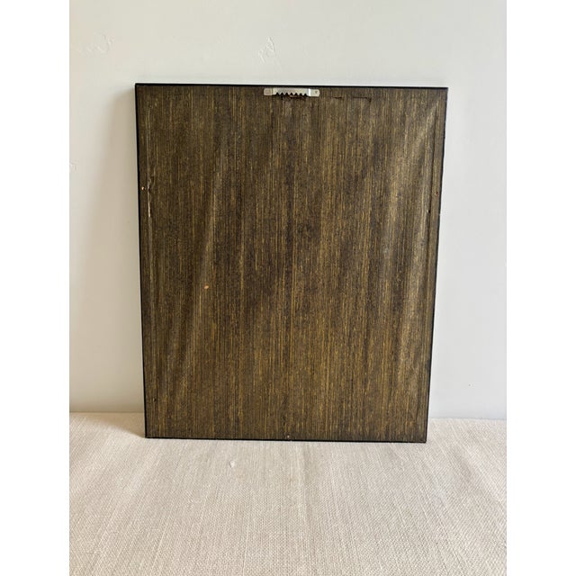 Wood Antique Botanical Print Tropical Ferns by James Britten 1880 in Burlwood Frame For Sale - Image 7 of 8