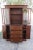 American Maddox Mahogany Breakfront China Display Cabinet Cupboard For Sale - Image 3 of 13