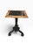 Antique Ebony & Giltwood Marble Top Tripod Pedestal Table For Sale In Los Angeles - Image 6 of 6