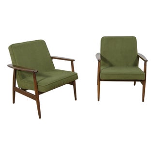 Model 300-192 Armchairs by Juliusz Kędziorek for Gościcińska Fabryka Mebli, Poland, 1970s, Set of 2 For Sale