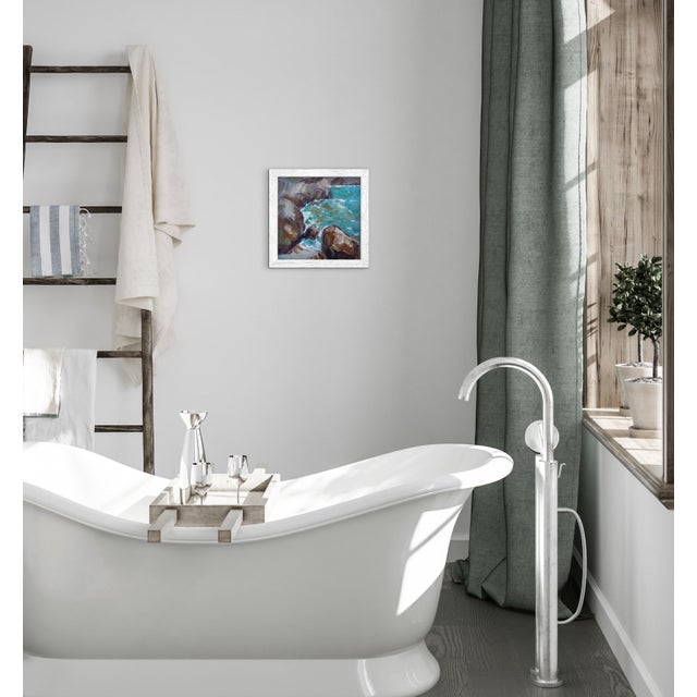 Modern Impressionist Seascape Oil Painting For Sale In Reno/Lake Tahoe - Image 6 of 13