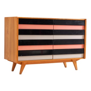 Vintage Czech Chest of Drawers U-453 attributed to Jiří Jiroutek for Interiér Praha, 1960s For Sale