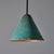 Not Yet Made - Made To Order Hans-Agne Jakobsson Verdigris Patinated 'Mini-Tratten' Pendant For Sale - Image 5 of 12
