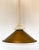 Mid-Century Modern Vintage Brass Pendant Light, 1970s For Sale - Image 3 of 10