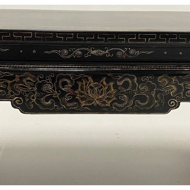 Vintage Chinese Lacquer Coffee Table For Sale - Image 11 of 13
