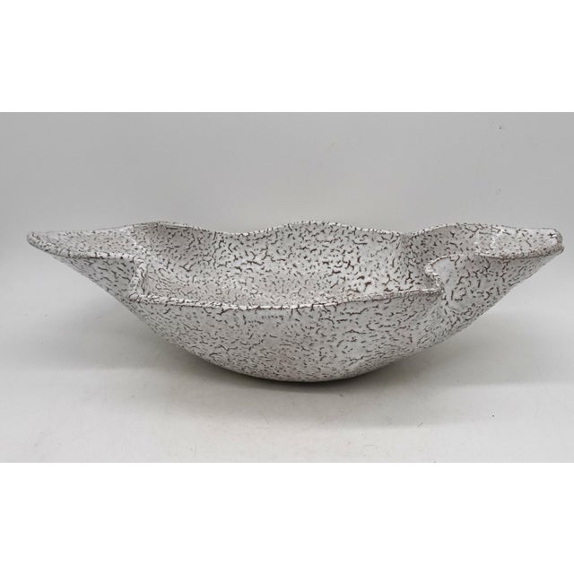Large Ceramic Handkerchief Centerpiece in the style of Vallauris, 1970s For Sale - Image 12 of 18