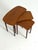 Gold Danish Teak Nesting Tables, 1960s, Set of 3 For Sale - Image 8 of 10