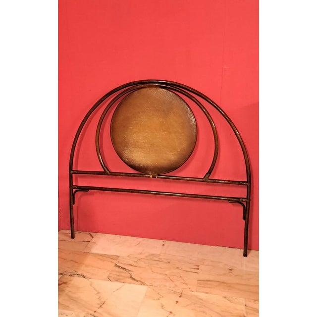 Vintage Bamboo and Wicker Headboard, 1980 For Sale - Image 9 of 10