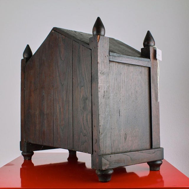 Vintage Chest in Wood For Sale - Image 4 of 7