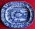 Early 19th Century Antique Early 19th Century Riley's China Blue & White Transferware Small Platter in the Chinoiserie Taste, Circa 1820 For Sale - Image 5 of 8