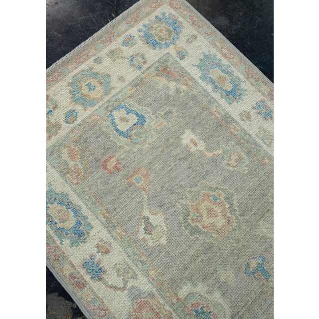 Early 21st Century Turkish Oushak Runner Rug 2'9" x 14' #17918 For Sale - Image 5 of 8