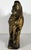 Gilded Chalkware Equestrian Mantel Piece With Child & Dog, c.1930-1940s For Sale - Image 6 of 13