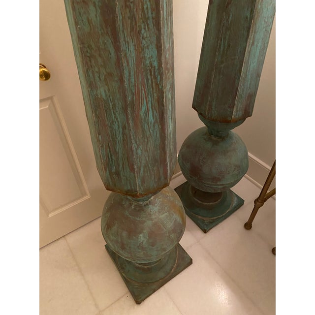 Pair of Early 21st Century Copper Corbels For Sale In Chicago - Image 6 of 8