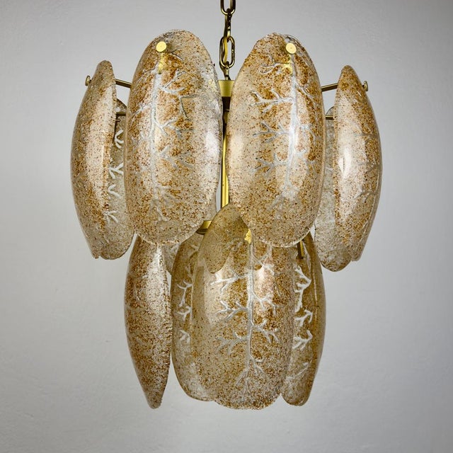 Murano Glass Cascade Chandelier, Italy, 1980s For Sale - Image 18 of 18