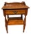 Late 20th Century American Colonial Cherry Wood Bedside Table For Sale