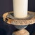 Antique White Monumental 19th Century French Wood Church Altar Candlesticks For Sale - Image 8 of 12