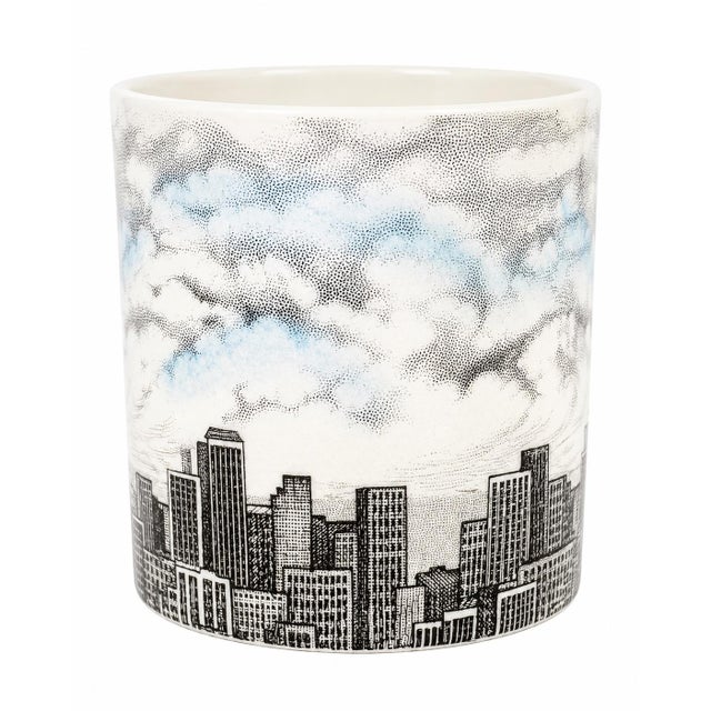 Johnson Brothers Vintage Johnson Brothers Empire State Building Nyc Demitasse Cup & Saucer For Sale - Image 4 of 8