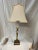 Traditional and John Richard Metal and Glass Table Lamp. For Sale - Image 3 of 13