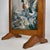 Antique Early 20th Century English Oak Tapestry Fire Screen For Sale - Image 10 of 11