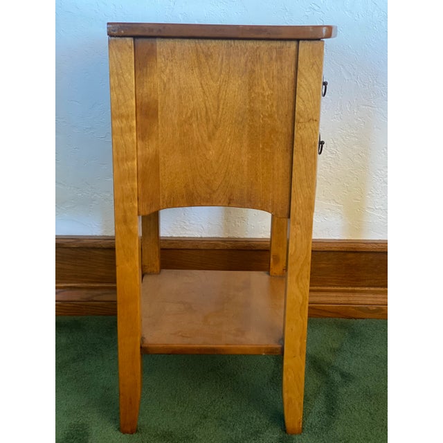 Heywood-Wakefield Heywood Wakefield Bedside Table Dresser, Circa 1920s, 2 Avbl For Sale - Image 4 of 12