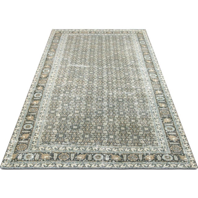1940's Persian Tabriz Rug For Sale In Los Angeles - Image 6 of 6