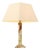 Classic Onyx Marble Brass Column Lamp 20th Century, 1950s For Sale