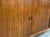 Extra Long Mid Century Modern Tambour Door Garrard Cabinet | Walnut Credenza Sideboard, C. 1960’s For Sale - Image 11 of 13