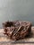 Vintage Rustic Brown Ceramic Twig Bowl For Sale - Image 12 of 13