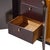 Wood Milo Baughman Style Century Mid Century Burlwood Credenza For Sale - Image 7 of 10