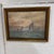 Vintage French Seascape Oil Painting Framed and Signed For Sale - Image 9 of 10