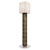 Large Navazi Floor Lamp in Ceramic with Linen and Frosted Glass by Svitanok For Sale - Image 9 of 9